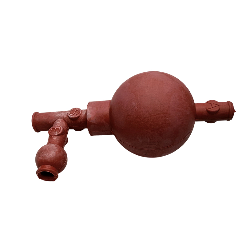 Резиновая пипетка всасываемого шарика Лаборатория трехстороннего количественного всасывающего шарика 