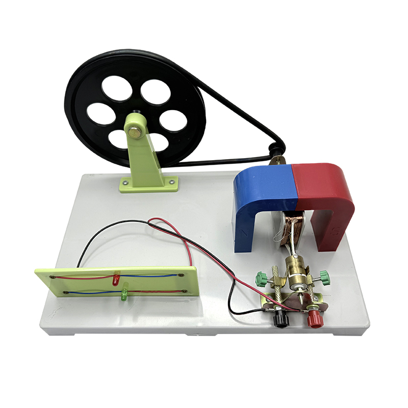 Генератор ручной генератор ручной генератор AC/DC Generator Physics Faraday Electromagnetic Teaching Instruments