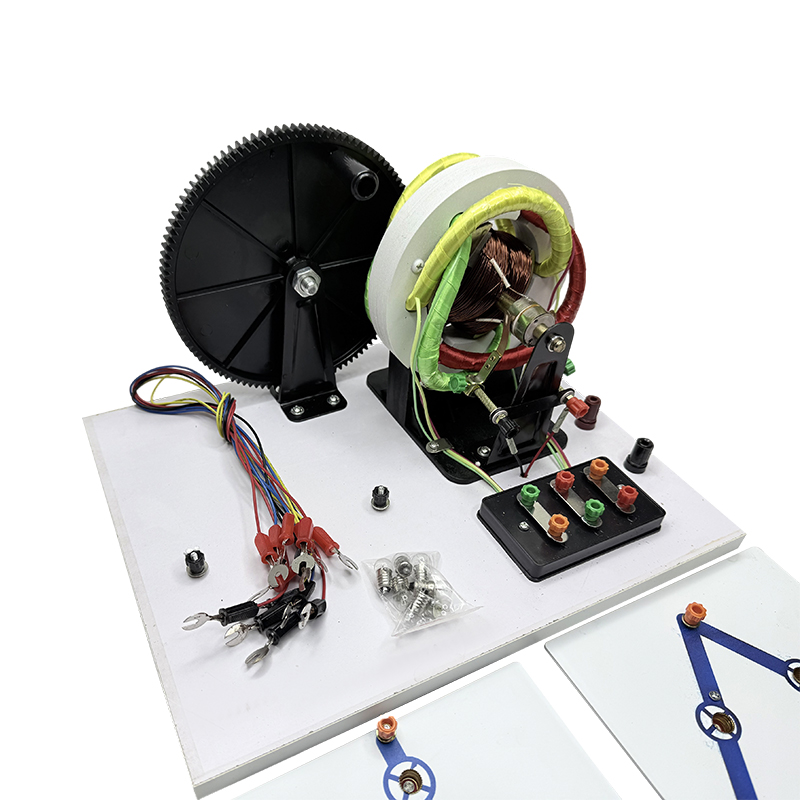 Образовательная физика лаборатория инструмента преподавания Трехфазного генератора переменного тока Образовательная физика лаборатория инструмента преподавания Трехфазного генератора переменного тока