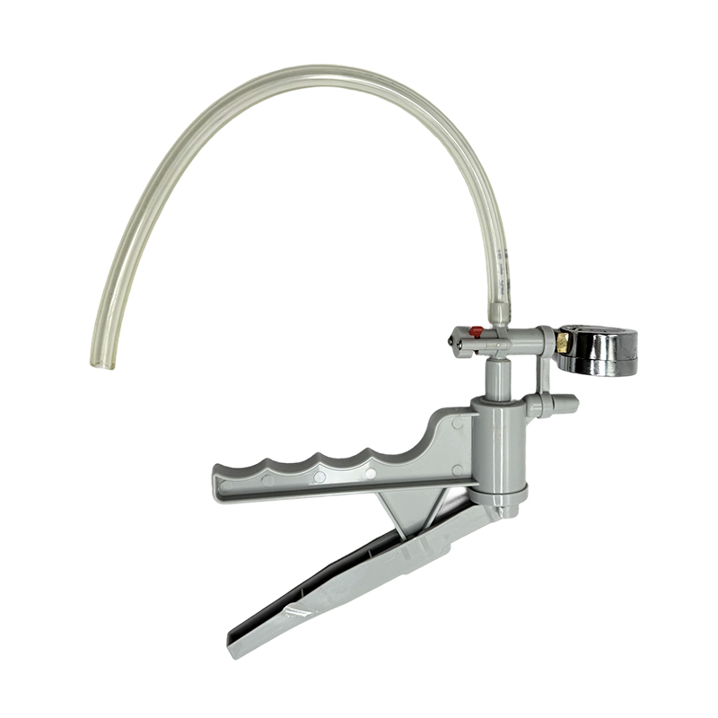 Вакуумный насос с ручным управлением с датчиком для устройства извлечения лаборатории/воздуха