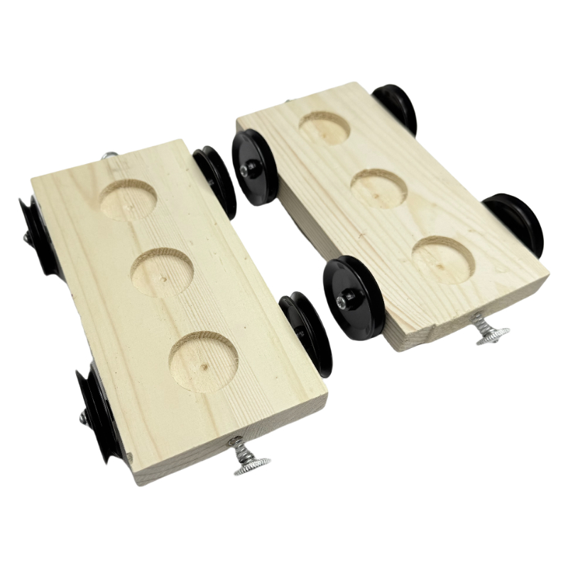 Физическая динамическая корзина для эксперимента (дерево)