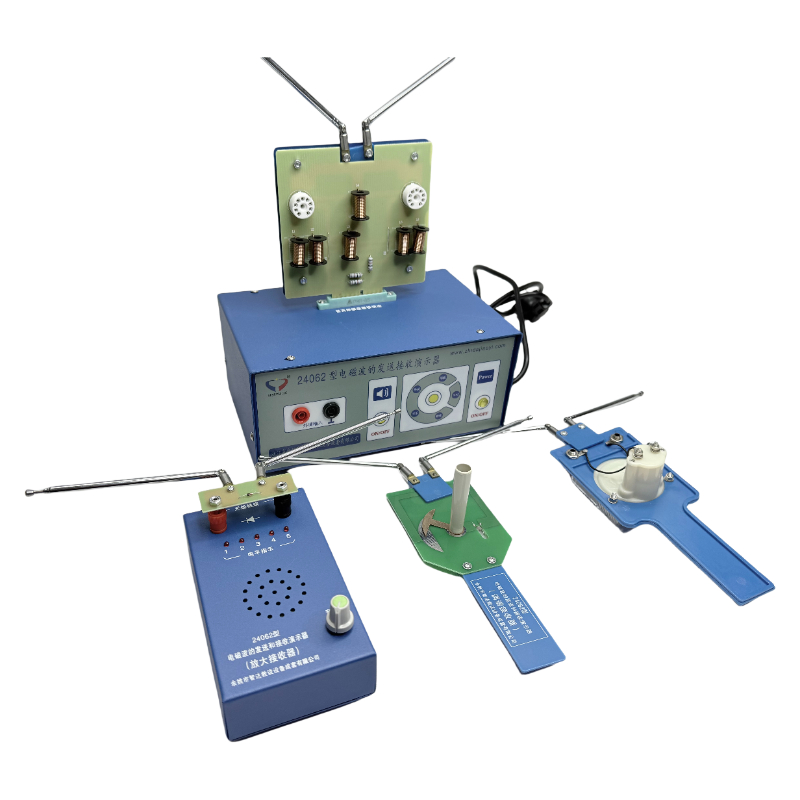 Электромагнитный волновый передатчик и демонстратор приемника