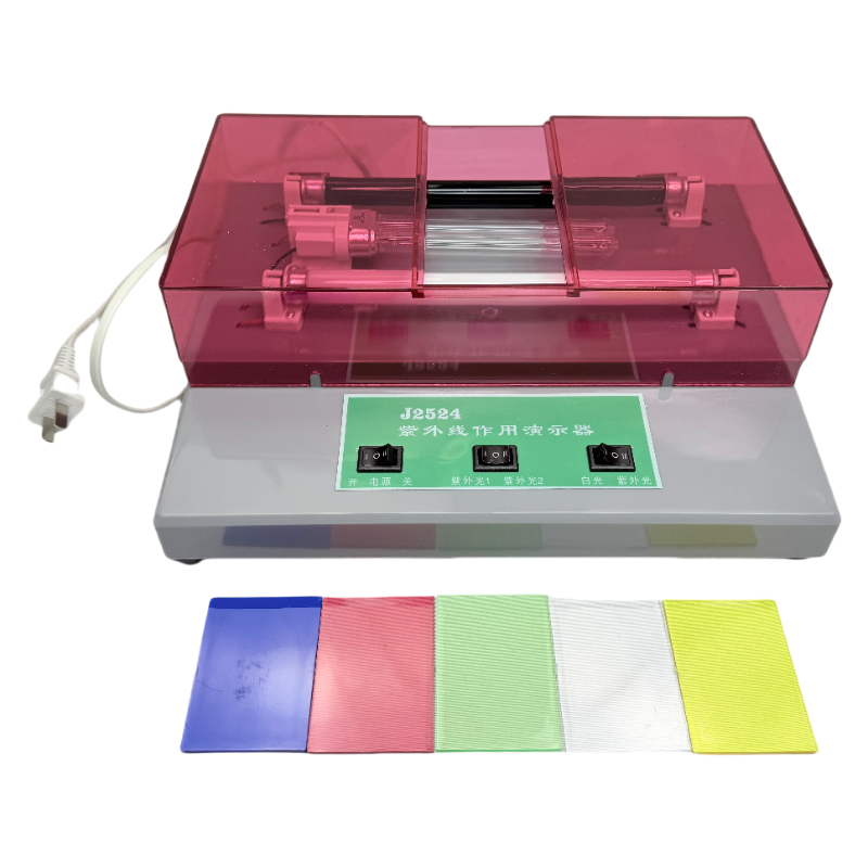 Демонстратор ультрафиолетового эффекта для оптики