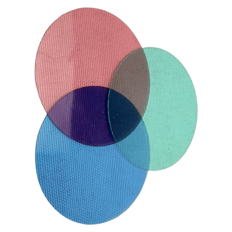 Понять три основных цветов Наука и образование Физика Наука Экспериментальная модель Материал/Цветный полупрозрачный фильм